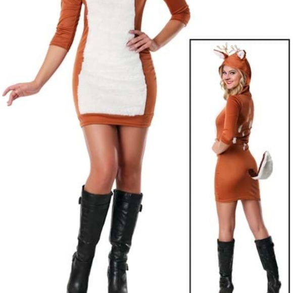 Sexy Deer Halloween Costume - Picture 2 of 6